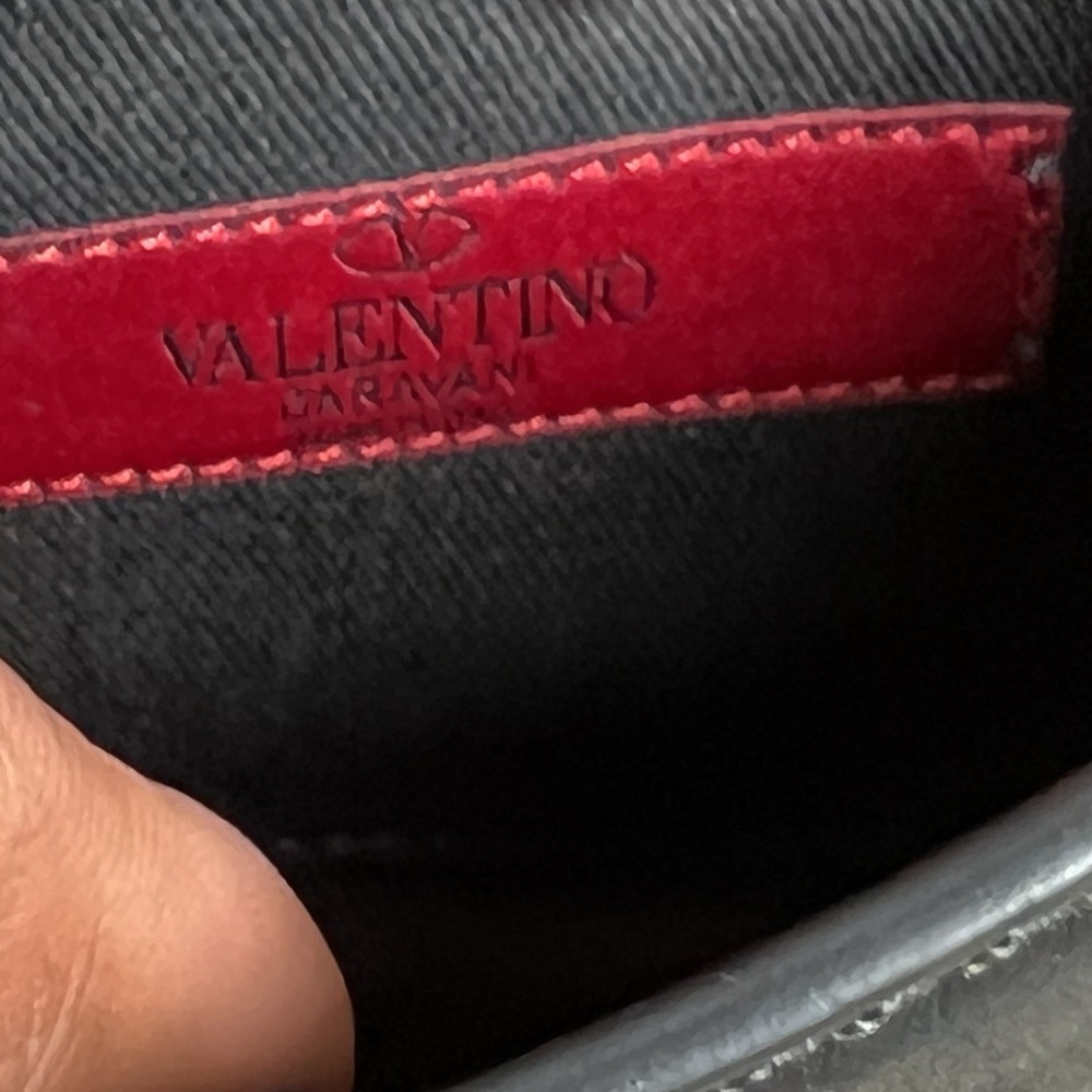 Valentino Garavani Rockstud‎ Flip Lock Flap Bag Leather Medium - Picture 5 of 7